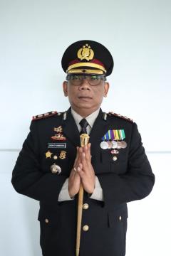 Polres Kampar Gelar Olahraga Bersama dan Gerak Jalan Santai di Lapangan Pelajar Bangkinang